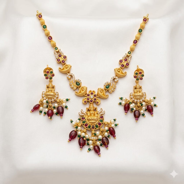 Temple Antique Necklace Set