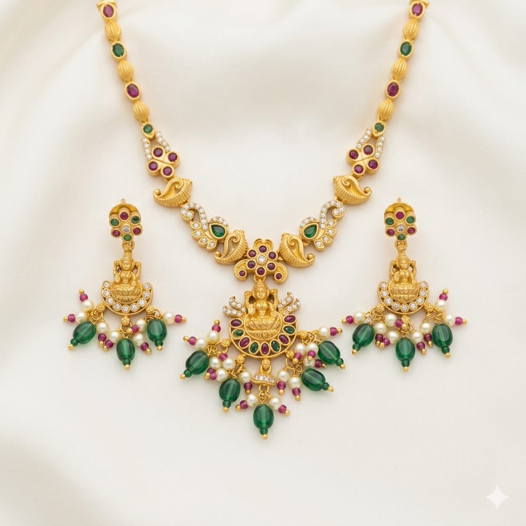 Temple Antique Necklace Set