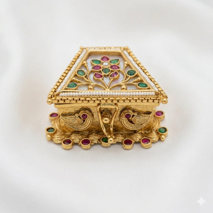 Flower Design Antique Kumkum Sindoor Dani