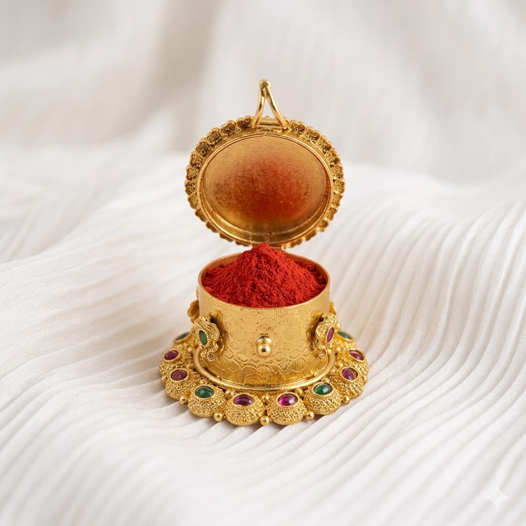 Ram Lala Antique Kumkum Sindoor Dani