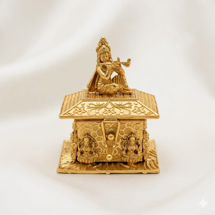 Lord krishna Antique Kumkum Sindoor Dani