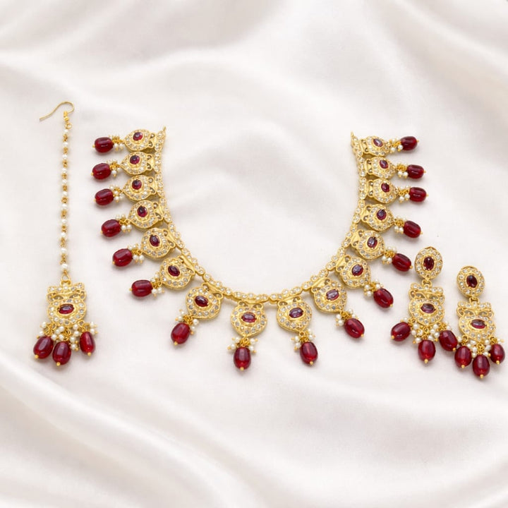 Jadaau  Necklace Set