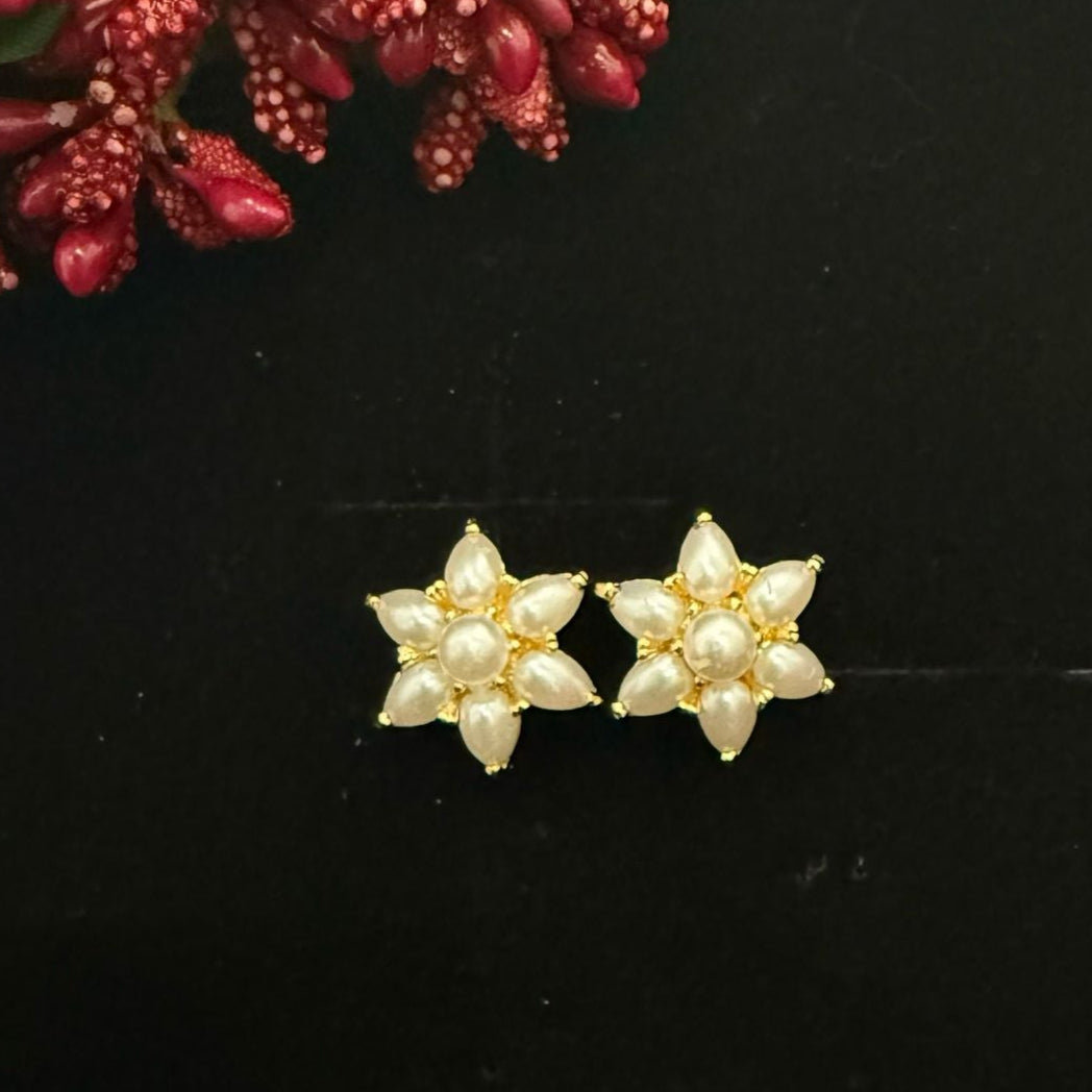 Flower Design Pendant Set