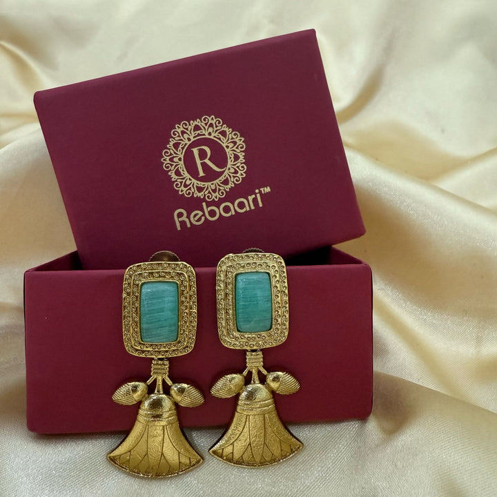 Unique Bell Design Antique Earrings