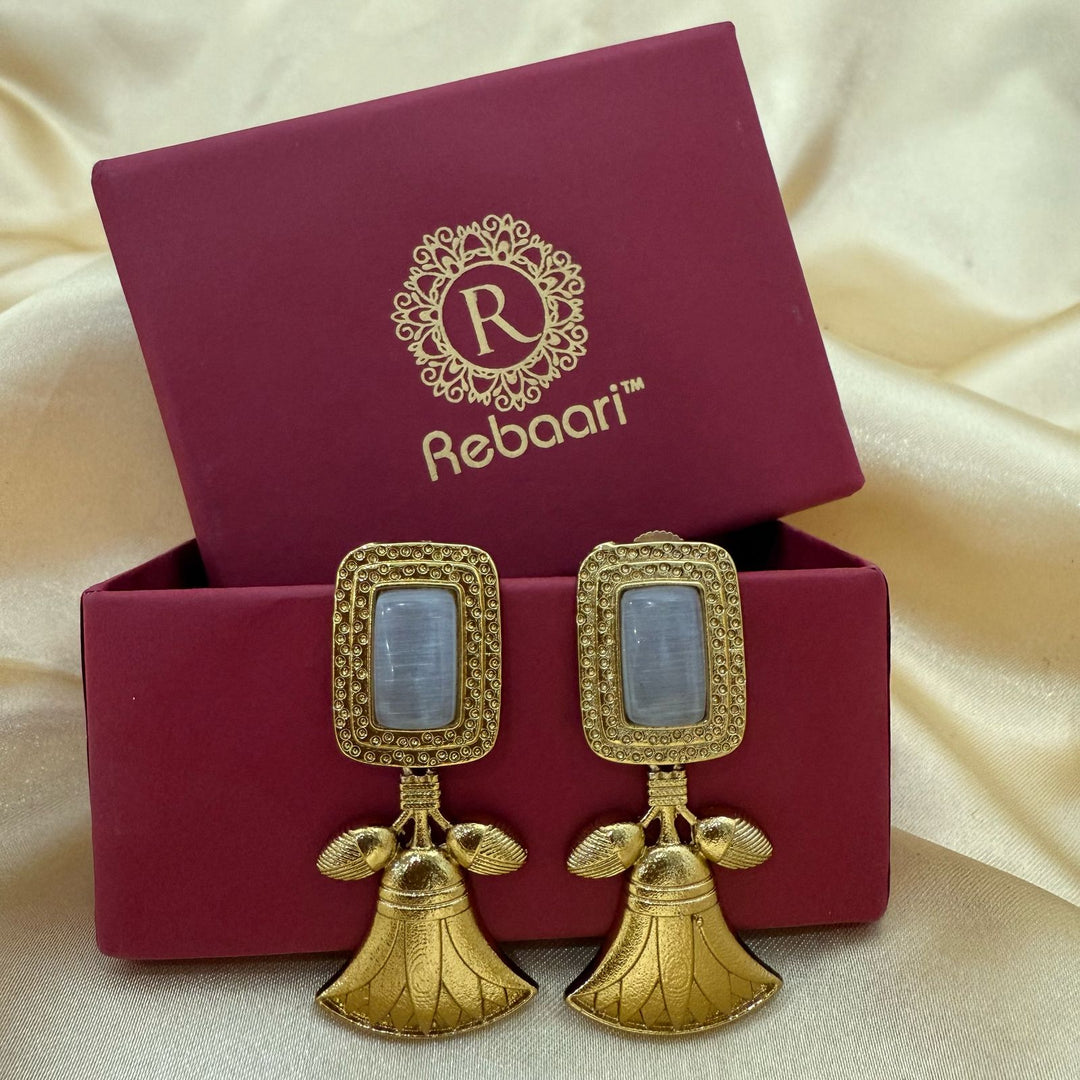 Unique Bell Design Antique Earrings