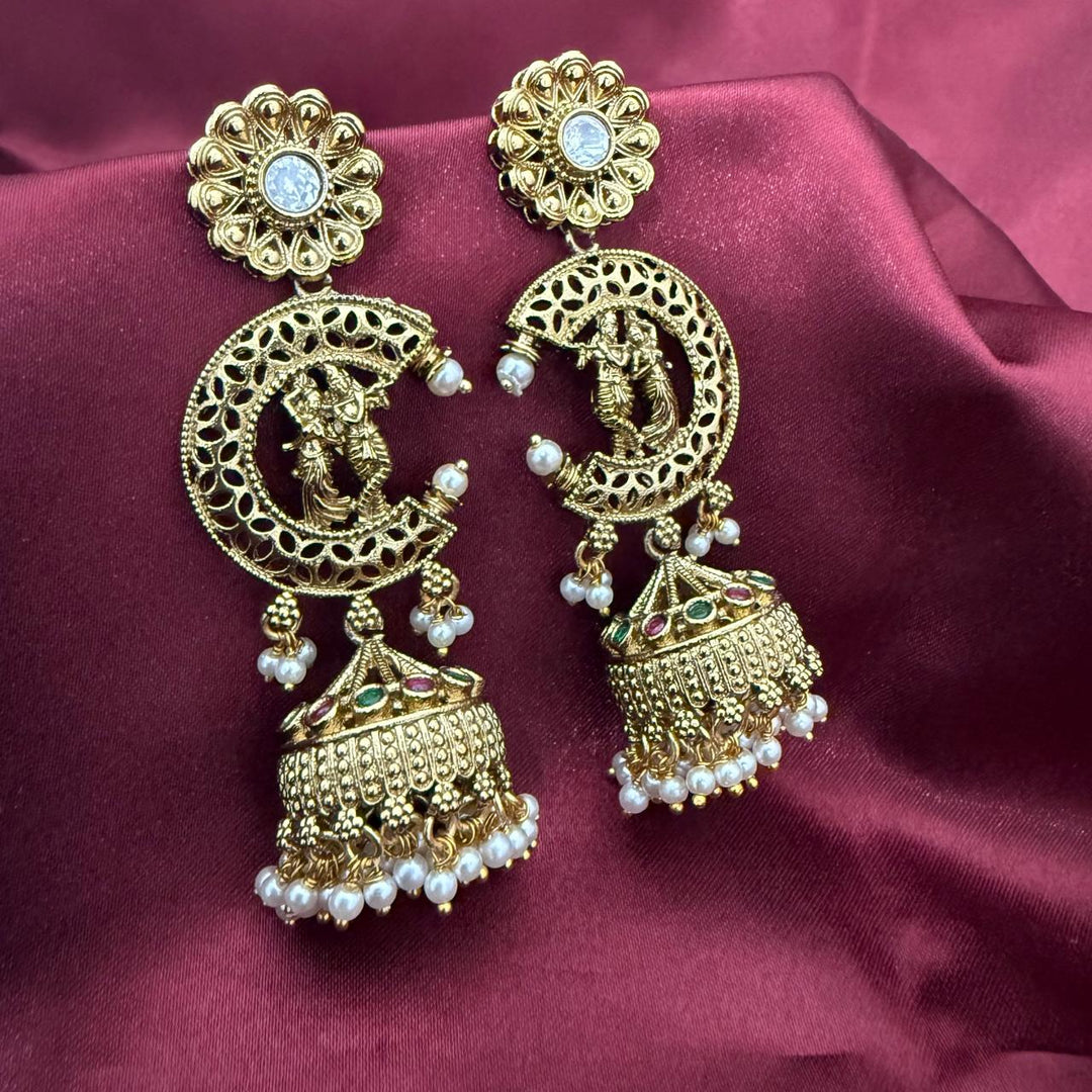 Traditional Long Jhumka Earrings