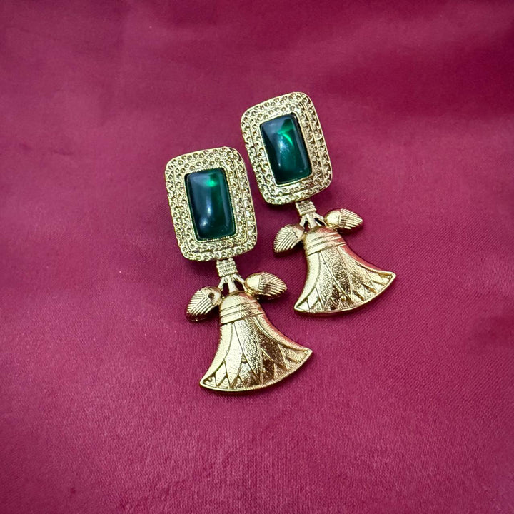 Bell Design Antique Earrings