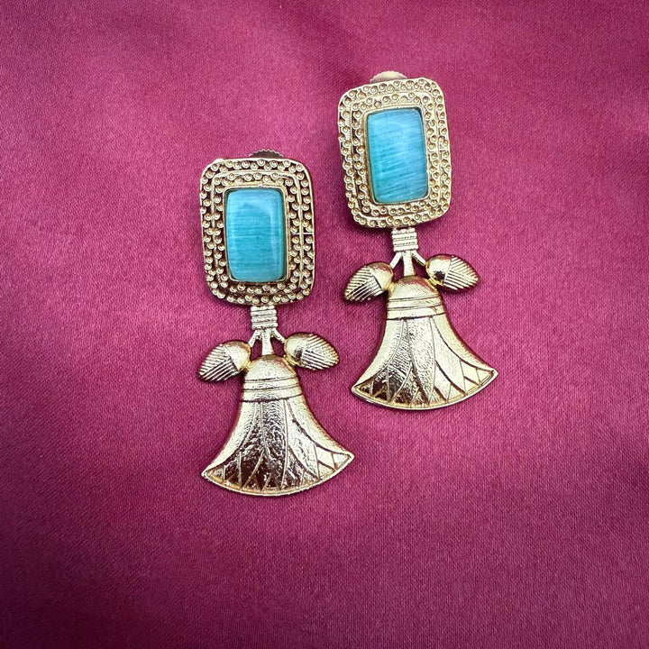 Unique Bell Design Antique Earrings