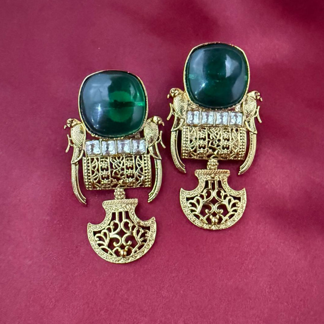 Bird Design Earrings