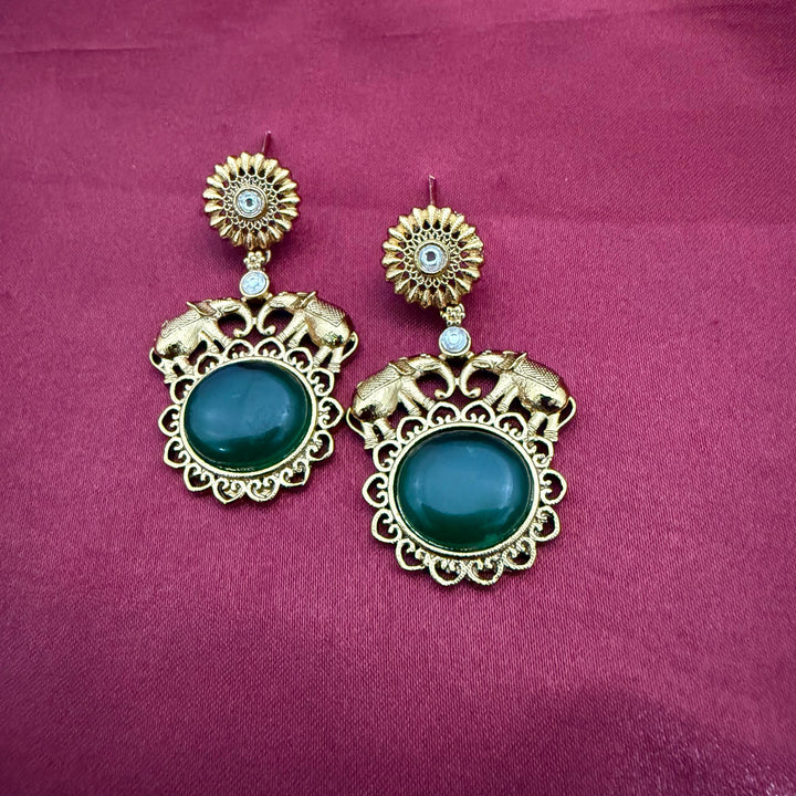 Elephant Design Earrings