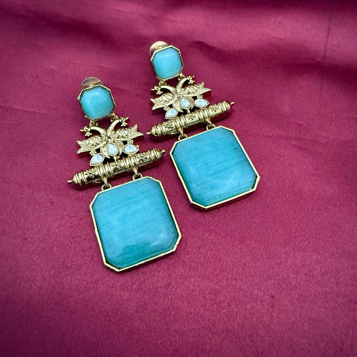 Peacock Design Antique Earrings