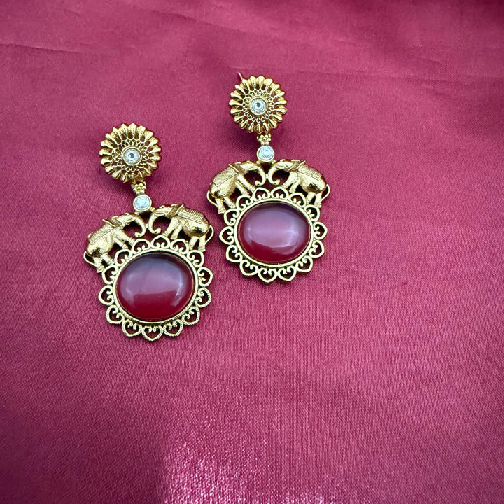 Elephant Design Earrings