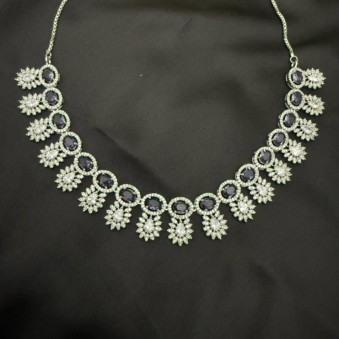 Silver Plated Necklace Set