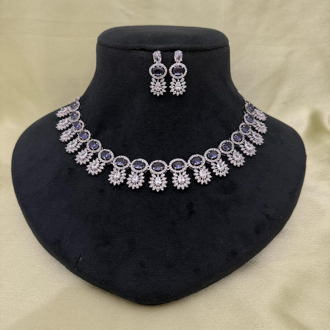 Silver Plated Necklace Set