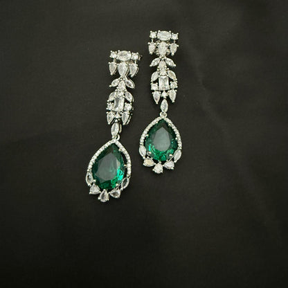 Immitation Stone Zircon Necklace Set