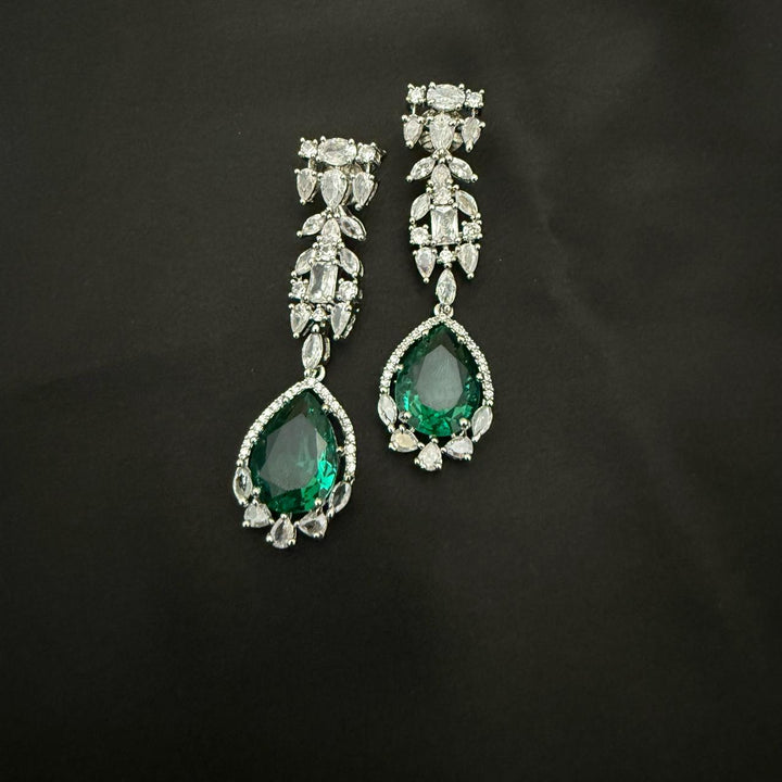 Immitation Stone Zircon Necklace Set