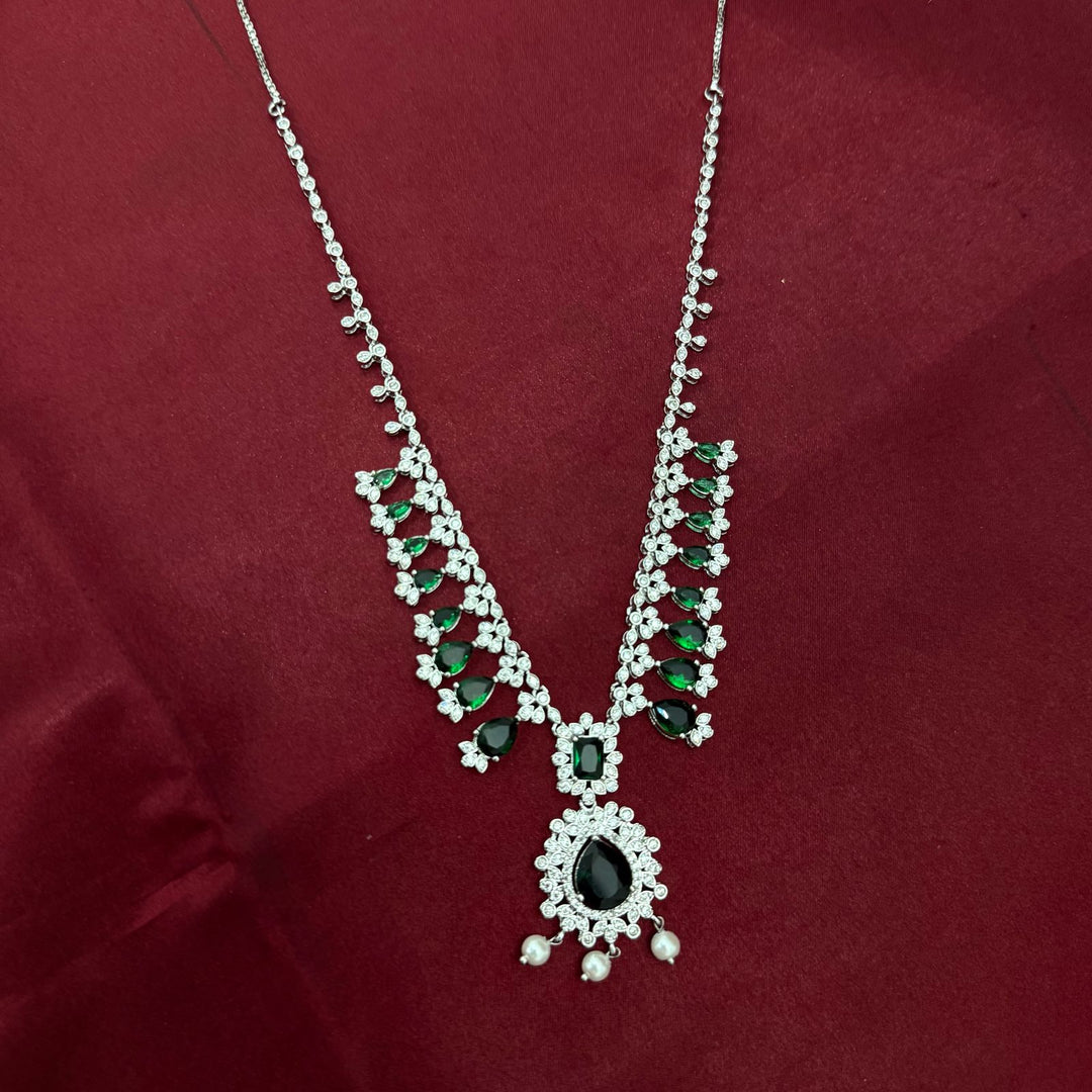 Classic Zircon Necklace Set