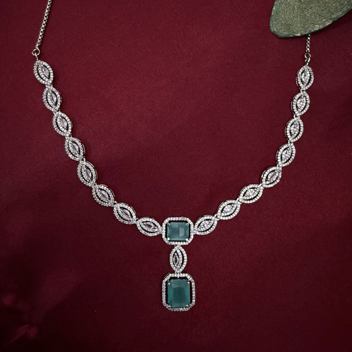 American Diamond Necklace Set