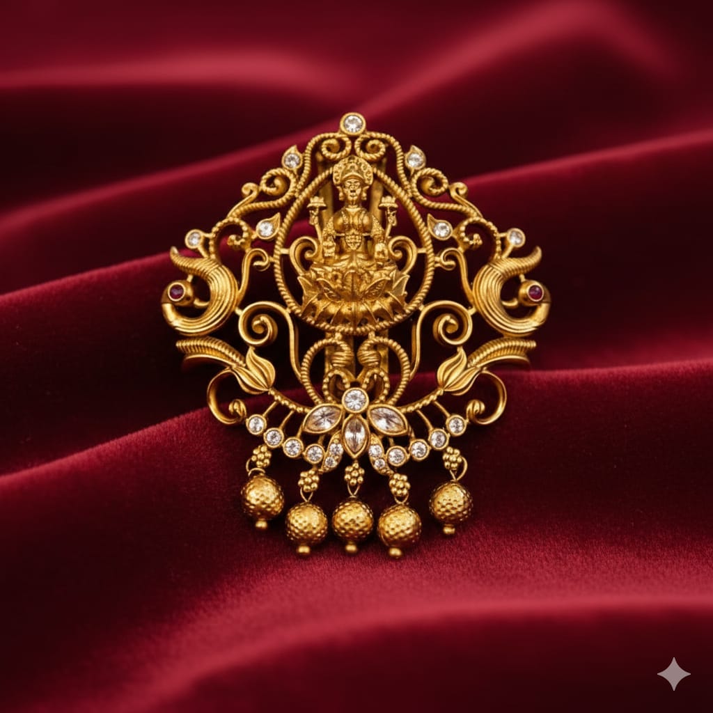 Designer Small Hair Bun Clip