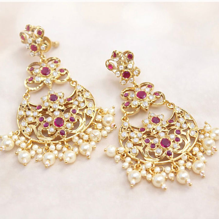 Jadaau Exquisite Pearl Earrings