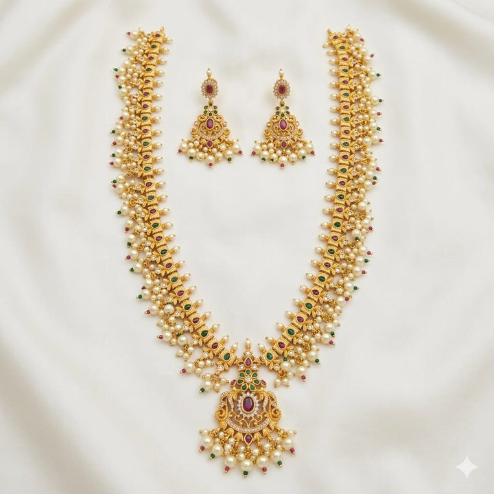 Long Antique Necklace Set