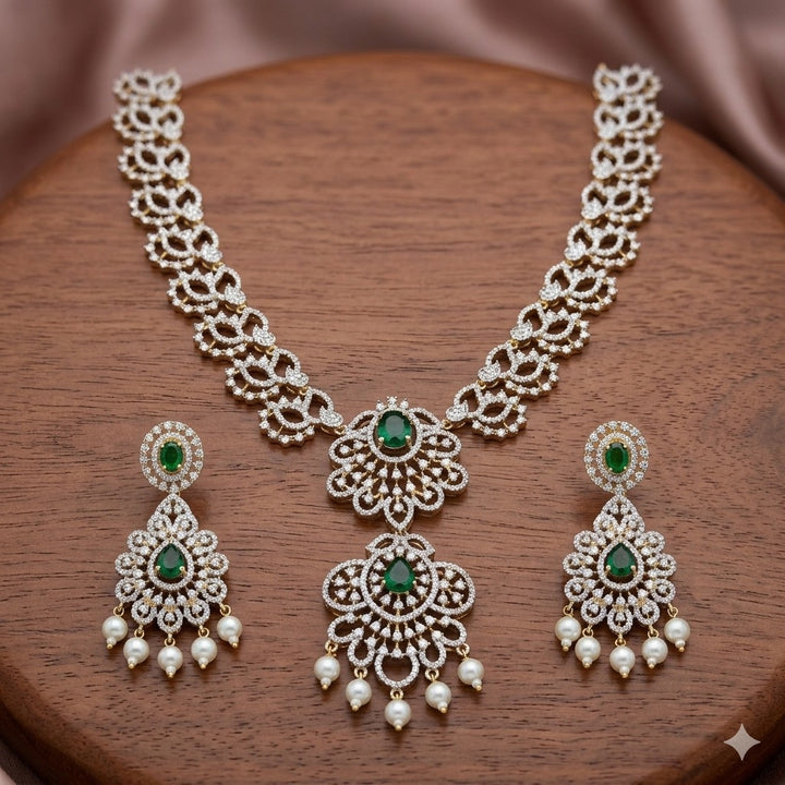 Beautiful Zircon Necklace Set