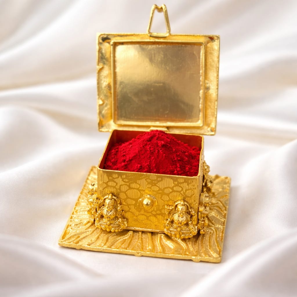 Lord krishna Antique Kumkum Sindoor Dani