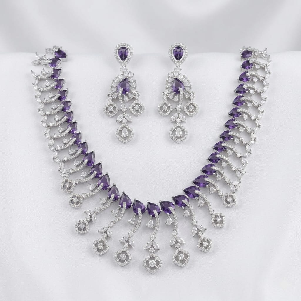 American Dimonds Necklace Set