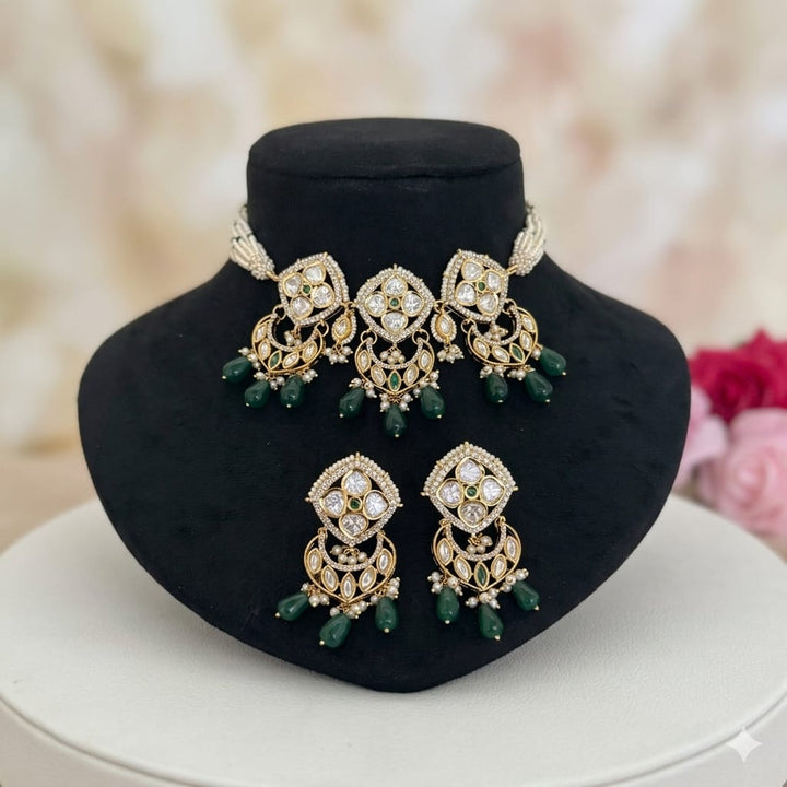 Kundan Polki Choker Set