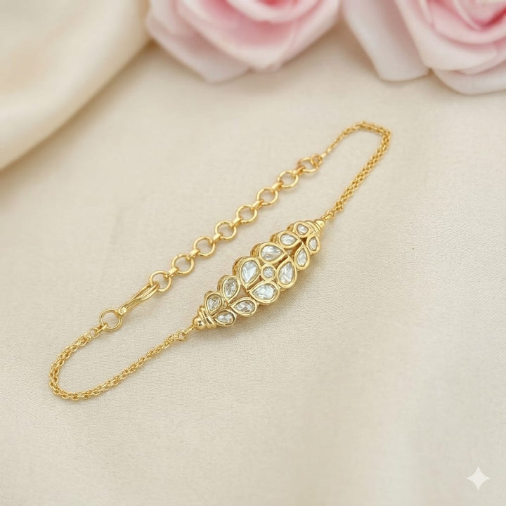 Beautiful Kundan Polki Bracelet