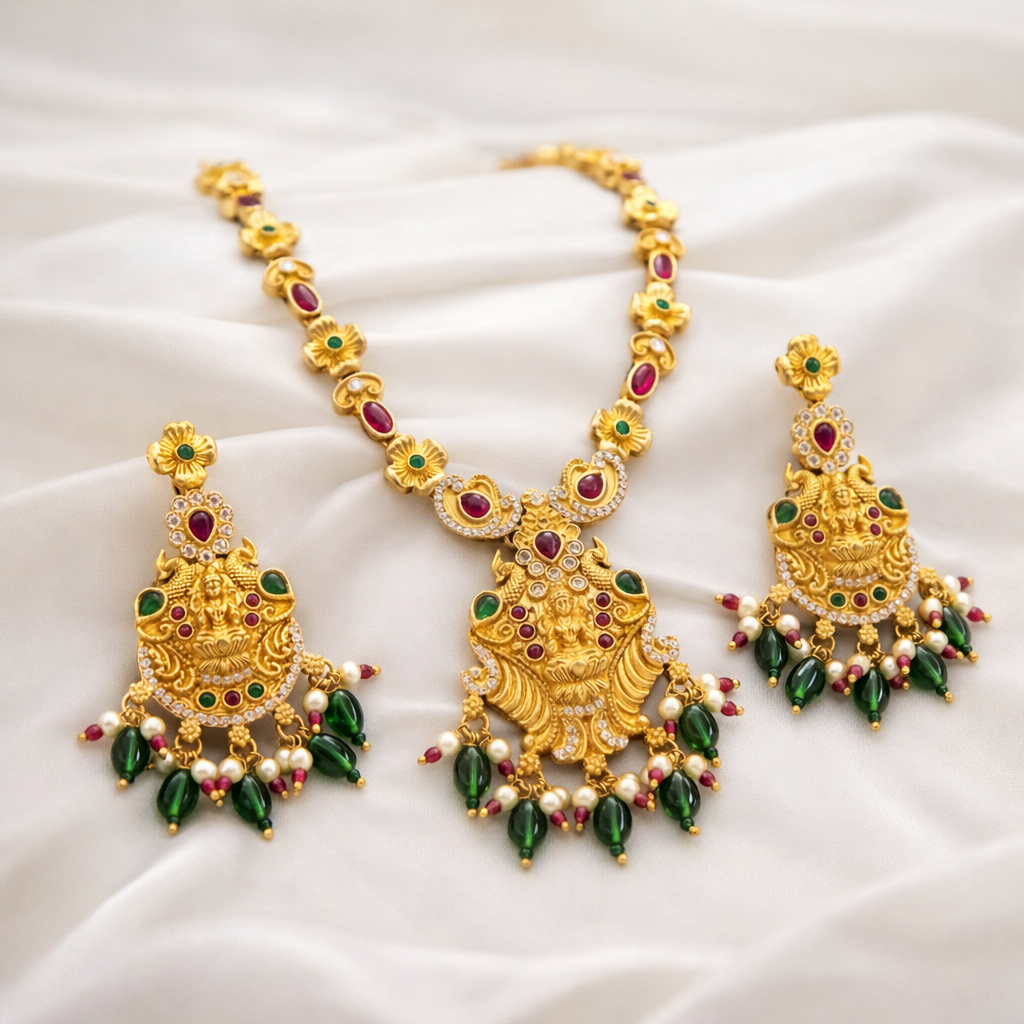 Laxmi Design Antique Necklace Set