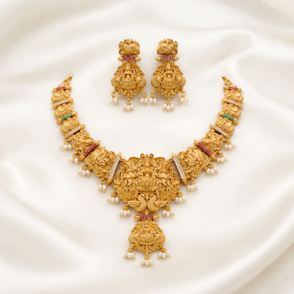 Lakshmi Necklace Set