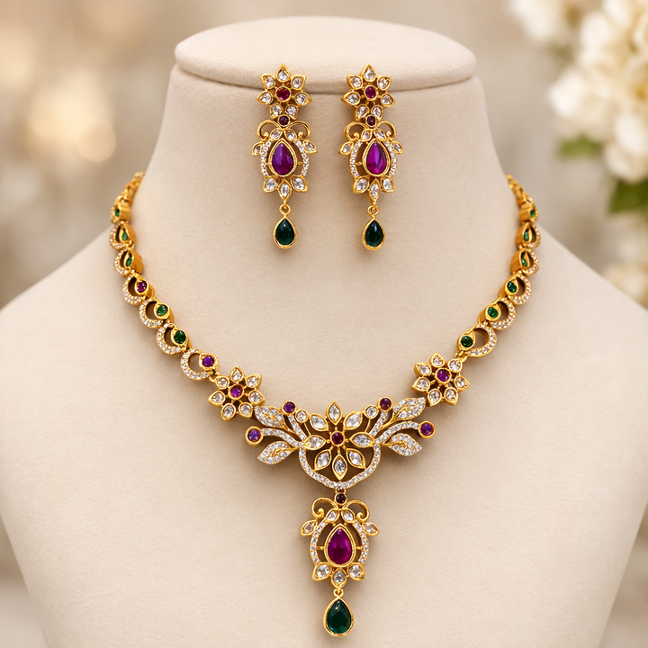 Elegant Antique Necklace Set