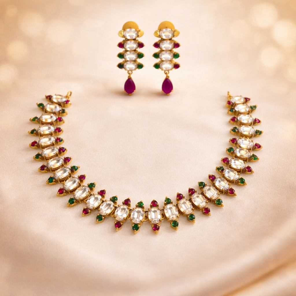 Kundan Necklace Set