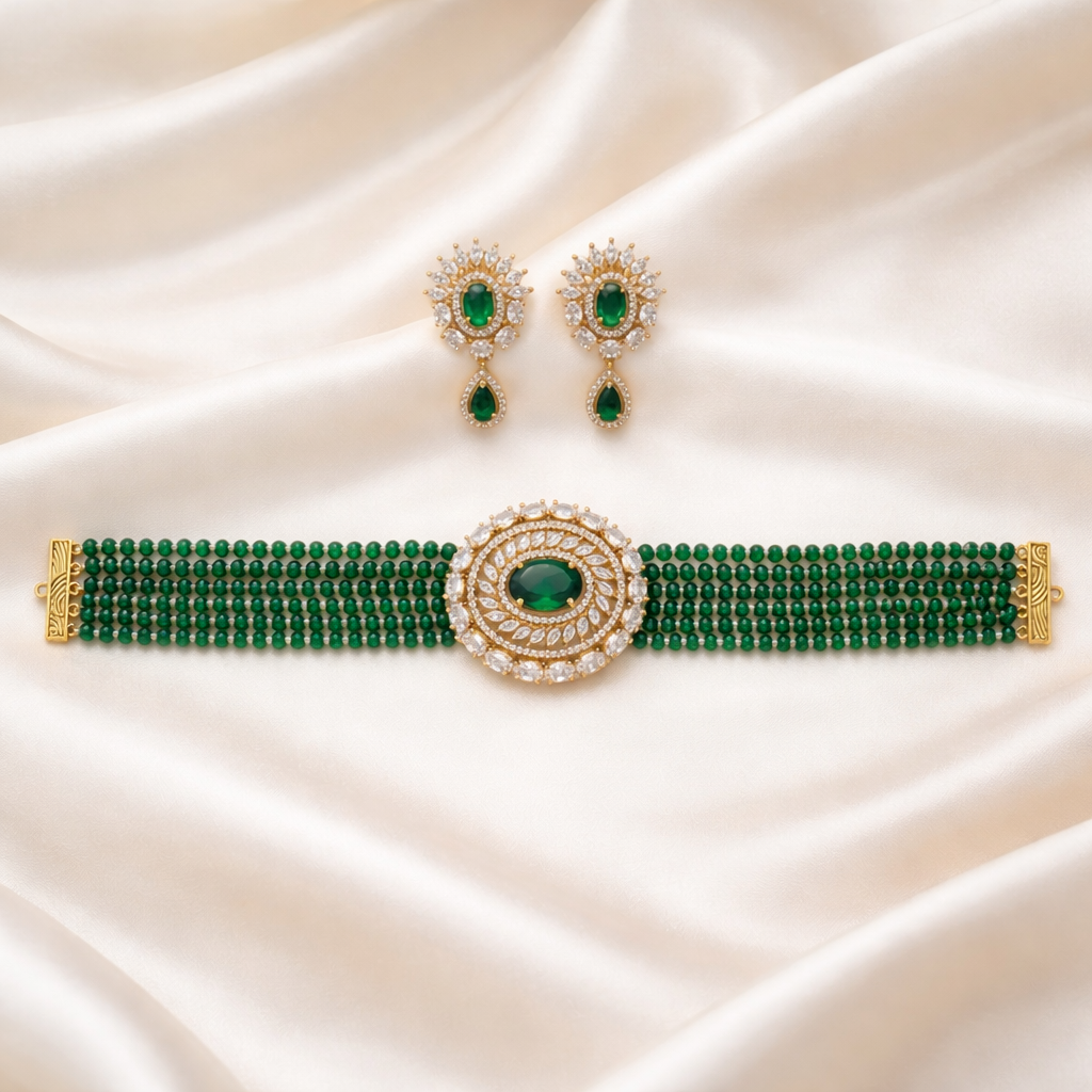 Antique Choker Necklace Set