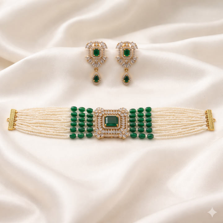 Beautiful Antique Choker Necklace Set