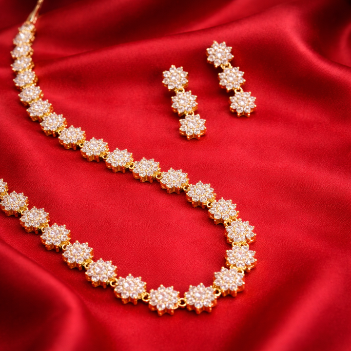 Zircon Necklace Set