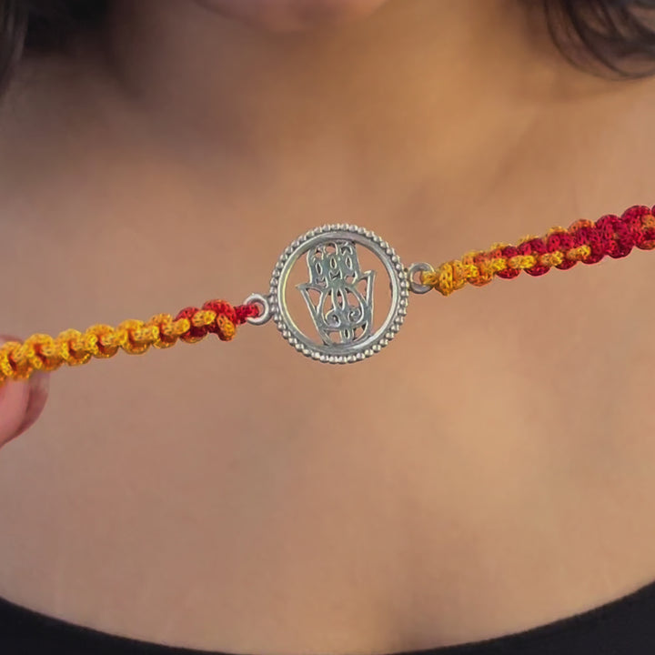 Handmade 925 Silver Rakhi
