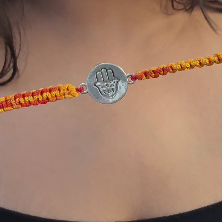 Handcrafted 925 Silver Rakhi