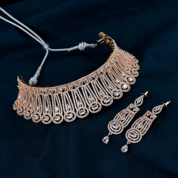 ZIRCON CHOKER SET
