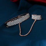 Zircon Bracelets With Ring
