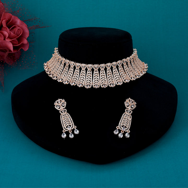 ZIRCON CHOKER SET