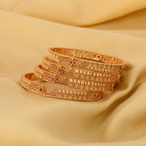 SOUTH INDIN TRENDY GOLD BANGLES