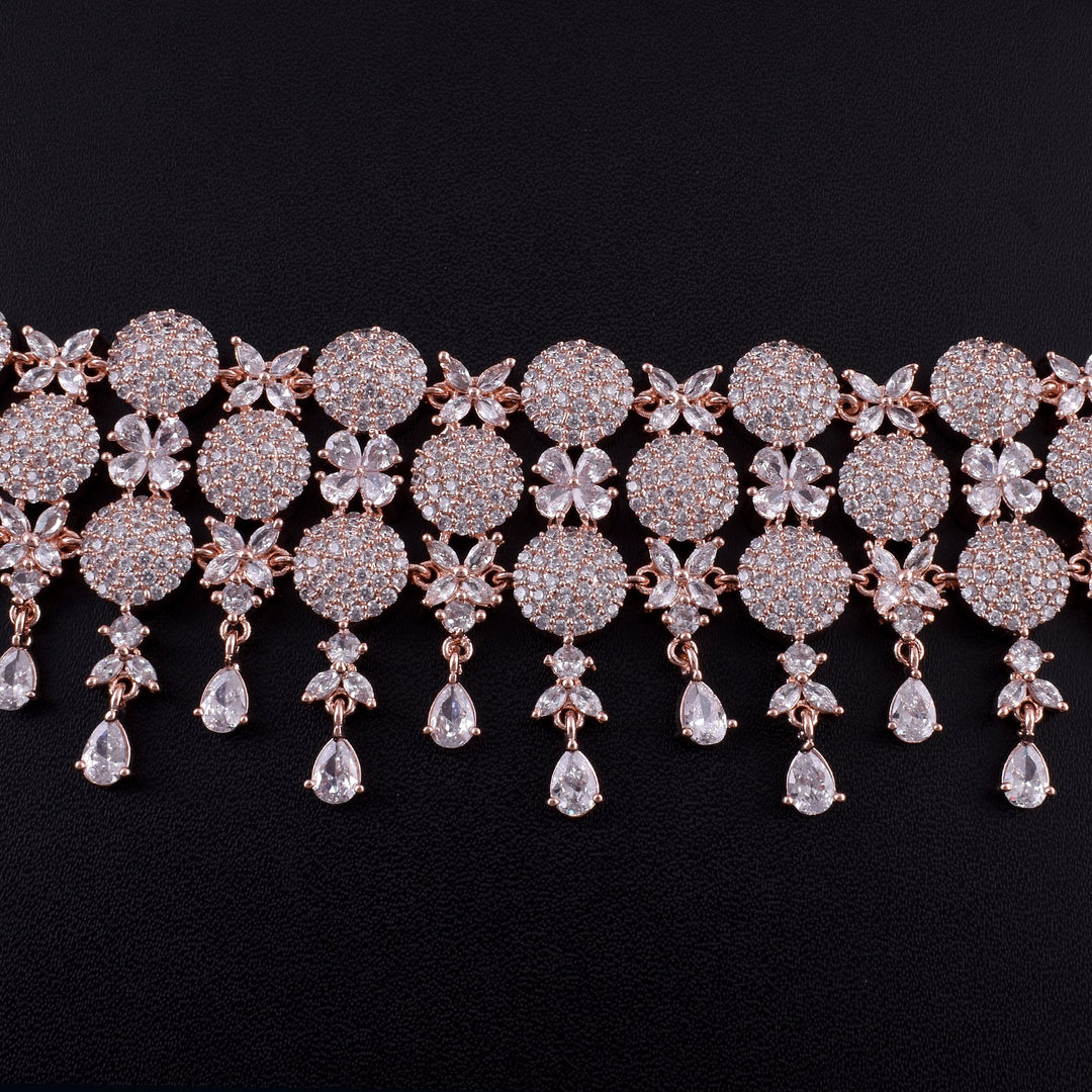 Classic Zircon Choker Set