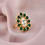 KUNDAN FINGER RING