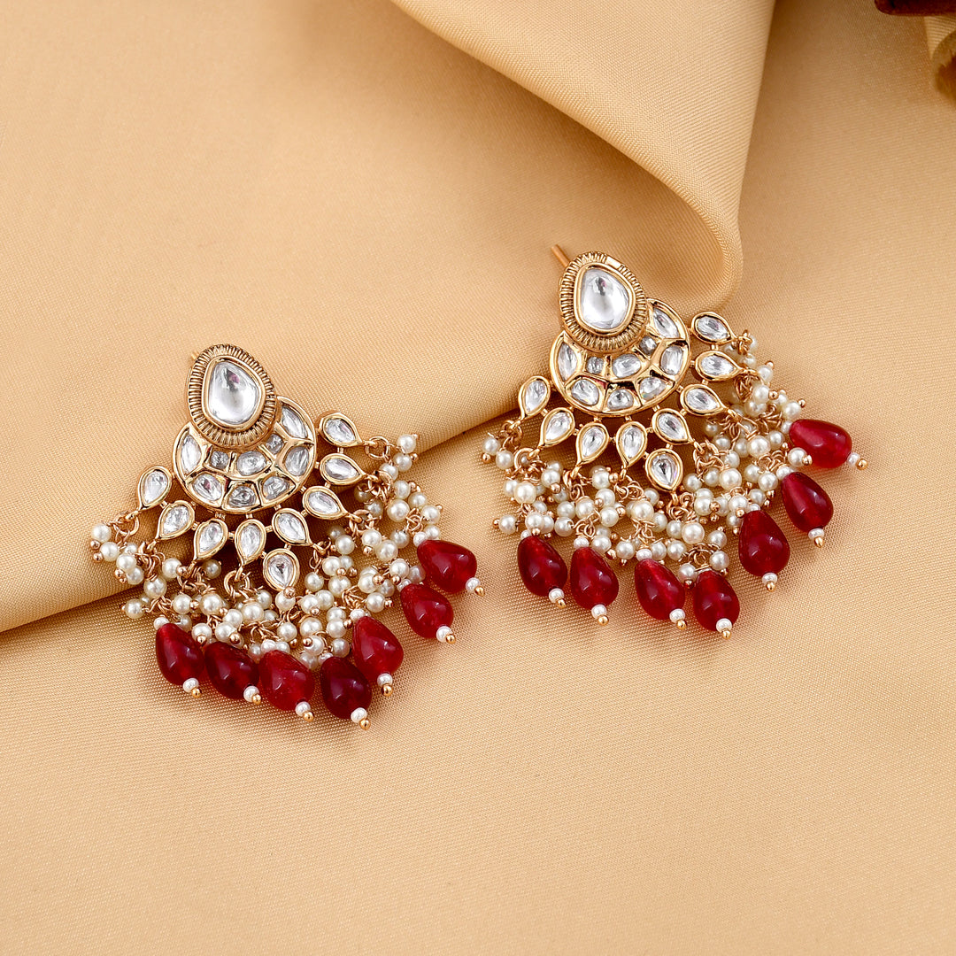 KUNDAN POLKI NECKLACE SET