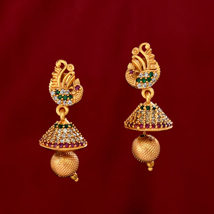 Buy Antique Earrings for Bridal Online India - Rebaari