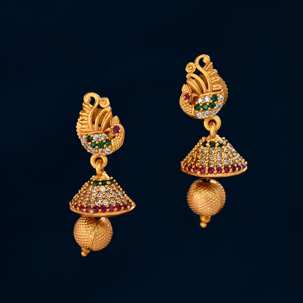 Buy Antique Earrings for Bridal Online India - Rebaari