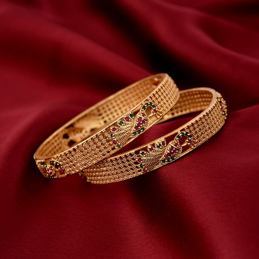 South Indian Trendy Gold Bangles