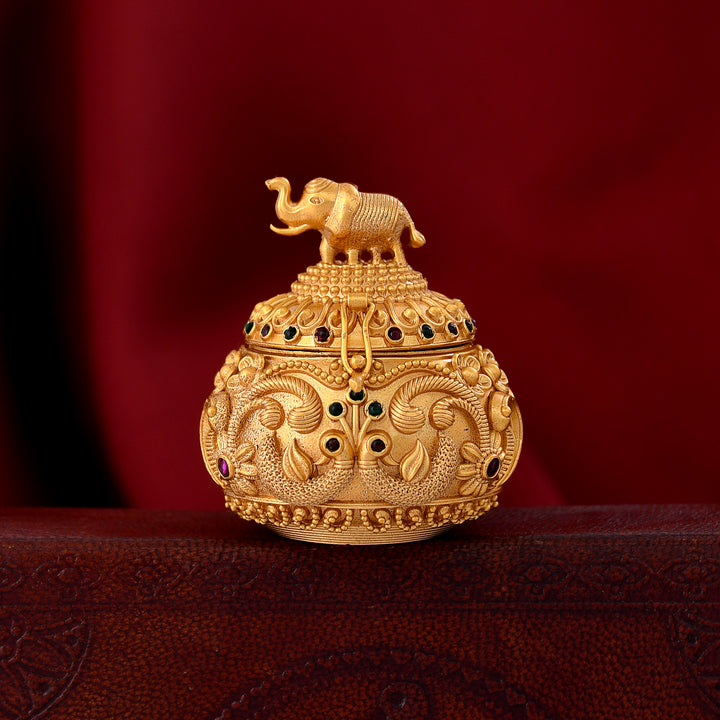 Elephant Design Kumkum Sindoor Dani